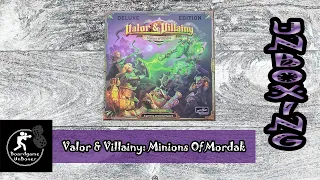 UNBOXING | Valor & Villainy: Minions of Mordak - [Deluxe Edition]