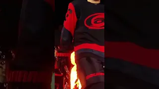 Canes EPIC entrance at Stadium Series