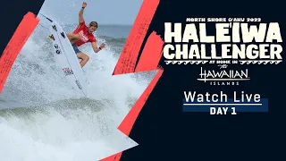 WATCH LIVE Haleiwa Challenger at home in The Hawaiian Islands - Day 1