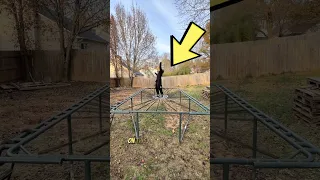 WORLDS MOST DANGEROUS TRAMPOLINE - BACK HANDSPRING?!? 😱