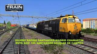 Railworks Train Simulator Classic Rapido Diurno Santander-Madrid Chamartin