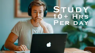 Why I'm able to study 70+ hours a week and not burn out (how to stay efficient)