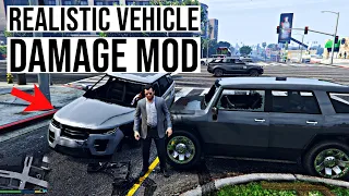 HOW TO INSTALL REALISTIC VEHICLE DAMAGE MOD GTA 5 | Realistic vehicle damage in GTA 5 | PC MOD