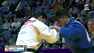 Masters 2022. 90 kg. Bronze. BOBONOV Davlat (UZB) - MAISURADZE Luka (GEO)