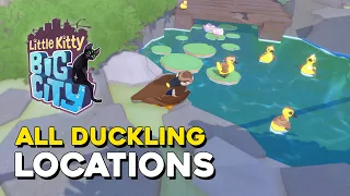 Little Kitty, Big City All Duckling Locations (Quack Troops! Achievement Guide)