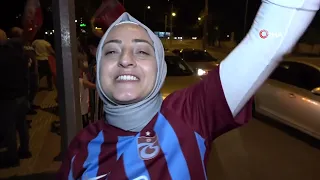 Antalya’da yaşayan Trabzonlular 38 yıl sonra şampiyonluğu kutladı