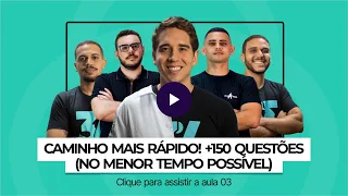 AULA 3 | Como corrigir erros para continuar evoluindo rápido até as +150 questões