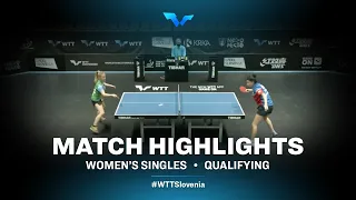 Elizabet Abraamian vs Tjasa Novak | WTT Contender Laško 2021 | WS | Qual