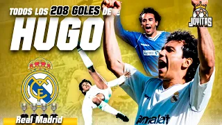 Recopilación INÉDITA: TODOS los 208 GOLES de HUGO SÁNCHEZ en el Real Madrid ⚽️ Incluye BONUS