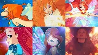 ALL BLOOM TRANSFORMATIONS UP TO NETFLIX | FATE: The Winx Saga VS Original Winx Club Comparison