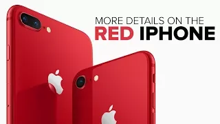 Apple's red iPhone 8 arrives April 13 (CNET News)