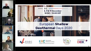 European Shallow Geothermal Days 2020 - Day 2