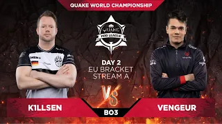 vengeurr vs k1llsen - Quake World Championship 2020 - Day 2