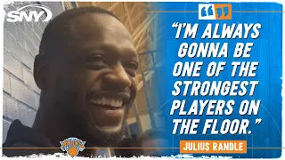 Julius Randle on 2023-24 Knicks: 'We just have to keep building every day' | SNY