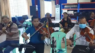 KHmer Orchestra full band rehearsal - (Video: Sokha Saxophone)