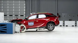 2023 Lexus RX updated moderate overlap IIHS crash test