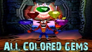 Crash Bandicoot 2 - How to get ALL colored Gems