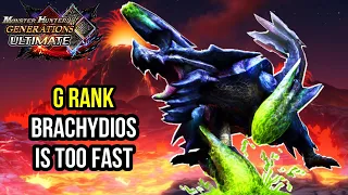 MHGU G4★ BRACHYDIOS Solo | This Monster Is Cracked