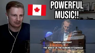 Reaction To Gordon Lightfoot - The Wreck of the Edmund Fitzgerald (Canadian Music)