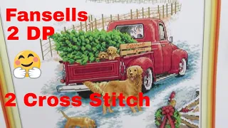 FANSELLS Unboxing 2 Diamond Painting and 2 Cross stitch Product