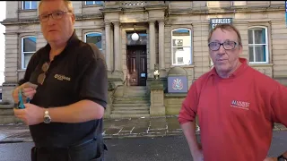 Caretaker & Contractor Get Shut Down At Huddersfield Town Hall 🫣🤪🤣