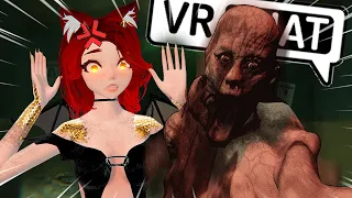 Playing the SCARIEST Horror World in VRChat