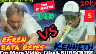 REMATCH 5  KENNETH MARILAO VS EFREN BATA REYES@Food District,Marilao