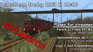 TS2021 livestream - fredag 19/3 kl 18:00