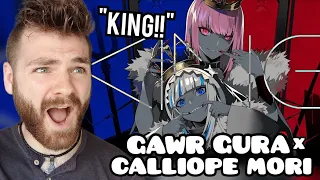 First Time Hearing Calliope Mori x Gawr Gura "KING" | Reaction