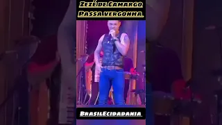 Zezé de Camargo Passa Vergonha No Palco.