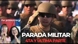 📢PARADA MILITAR 4TA Y ÚLTIMA PARTE. ARGENTINAS ENCANTADAS AL REALIZAR ESTA REACCION.