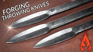 Blacksmithing - Forging throwing knives