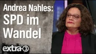 Andrea Nahles zu Gast bei Extra 3