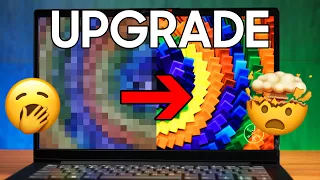 How to UPGRADE your laptop screen!!