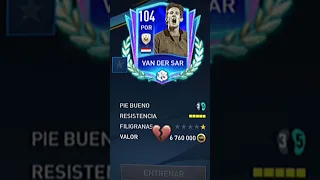 VAN DER SAR RETRO EN FIFA MOBILE 💖 #fifamobile #shorts #fifa #nuevoevento #retrostars #vandersar