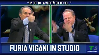 SALTANO I NERVI IN DIRETTA TRA VIGANI E CARDANI SULLE PAROLE DI ALLEGRI!