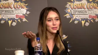 Alycia Debnam Carey - Panel Q & A Day 1 - Comic Con Copenhagen