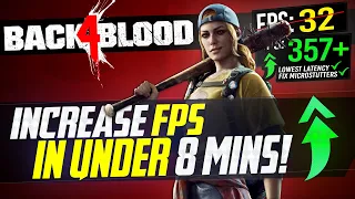 How To Increase FPS in BACK 4 BLOOD in Under 8 Mins ✅📈