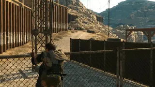 MGSV: Immersive Gameplay - [Total Stealth] Over The Fence (No HUD)