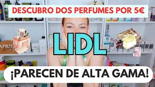 ¡DESCUBRO DOS PERFUMES DE LIDL POR 5€ QUE PARECEN DE ALTA GAMA!