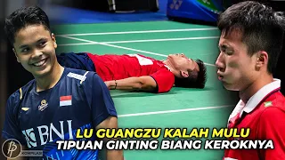 Lu Guangzu Nggak Pernah Menang..!! Ginting Sempurna Hadapi China di Denmark Open 2023