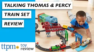 Thomas & Friends Talking Thomas & Percy Train Set from Fisher-Price