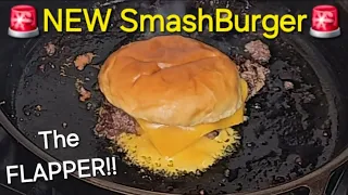 Incredible NEW SmashBurger!! - The FLAPPER!!