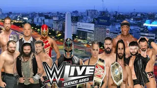 WWE LIVE BUENOS AIRES 2018 vlog luchas,entradas, opinion parte 1