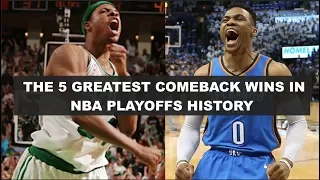 5 Of The LARGEST Comebacks In NBA Playoffs History