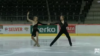 #9 Anastasia POLIBINA / Radoslaw BARSZCZAK (POL) - 2017 TA⅃⅃INN TROPHY - SENIOR Ice Dance - SD