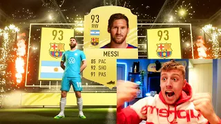 W2S GETS MESSI IN A PACK!!! - FIFA 21