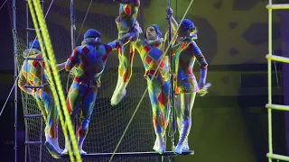 Flying Trapeze ''Heroes''(Harlequins) - Nikulin Moscow Circus 2016.