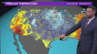 Cold front update: Temps could drop to near record lows next week