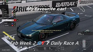 【Gran Turismo®7】Feb Week 2 Daily Race A - Honda NSX Type R - Suzuka East Course